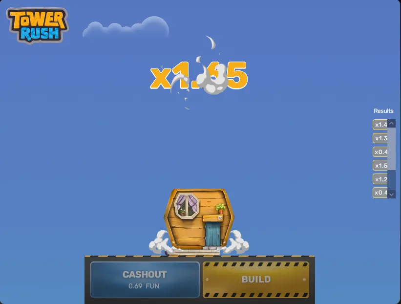 احتمالات لعبة Tower Rush على موقع 1xBet في الإمارات